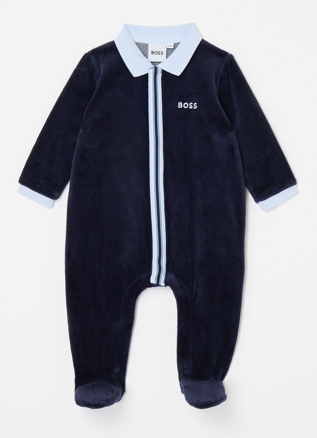 HUGO BOSS Babypak in giftbox - voorkant donkerblauw