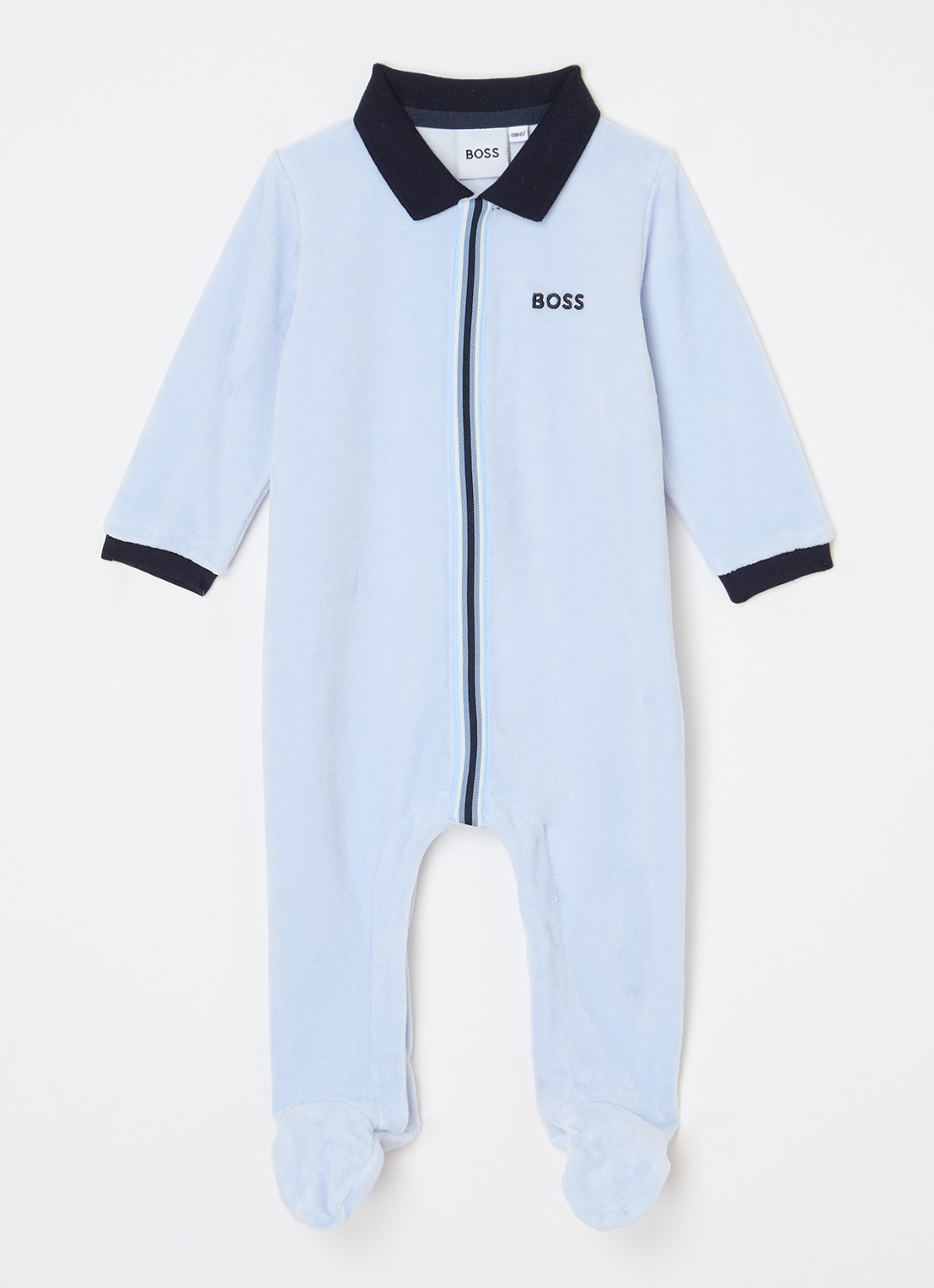 HUGO BOSS Babypak in giftbox - voorkant lichtblauw
