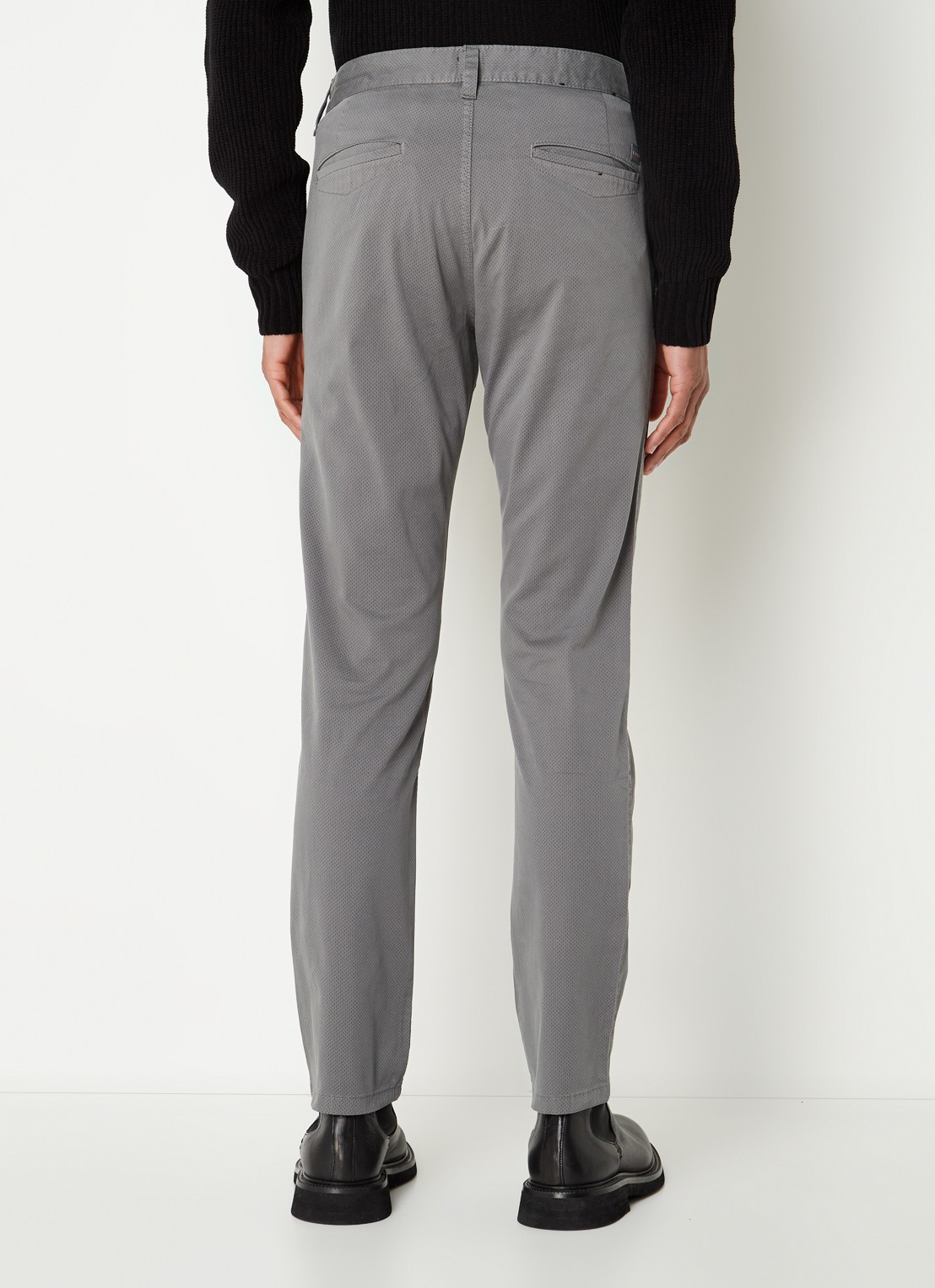HUGO BOSS Schino-Slim-O 10248660  404 - achterkant 3 donkergrijs