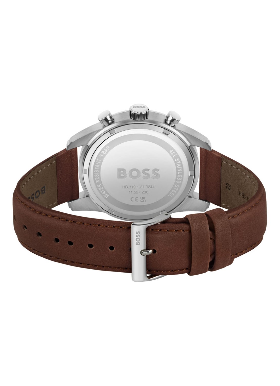 HUGO BOSS Skymaster horloge HB1513940 - detail 3 zilver