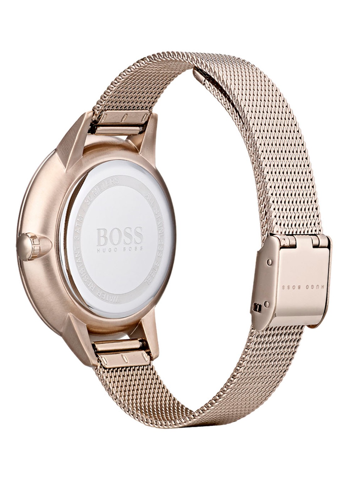HUGO BOSS Symphony horloge HB1502424 - detail 3 roségoud