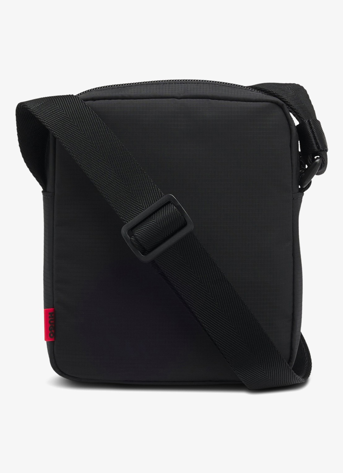HUGO Crossbodytas met logo - achterkant zwart