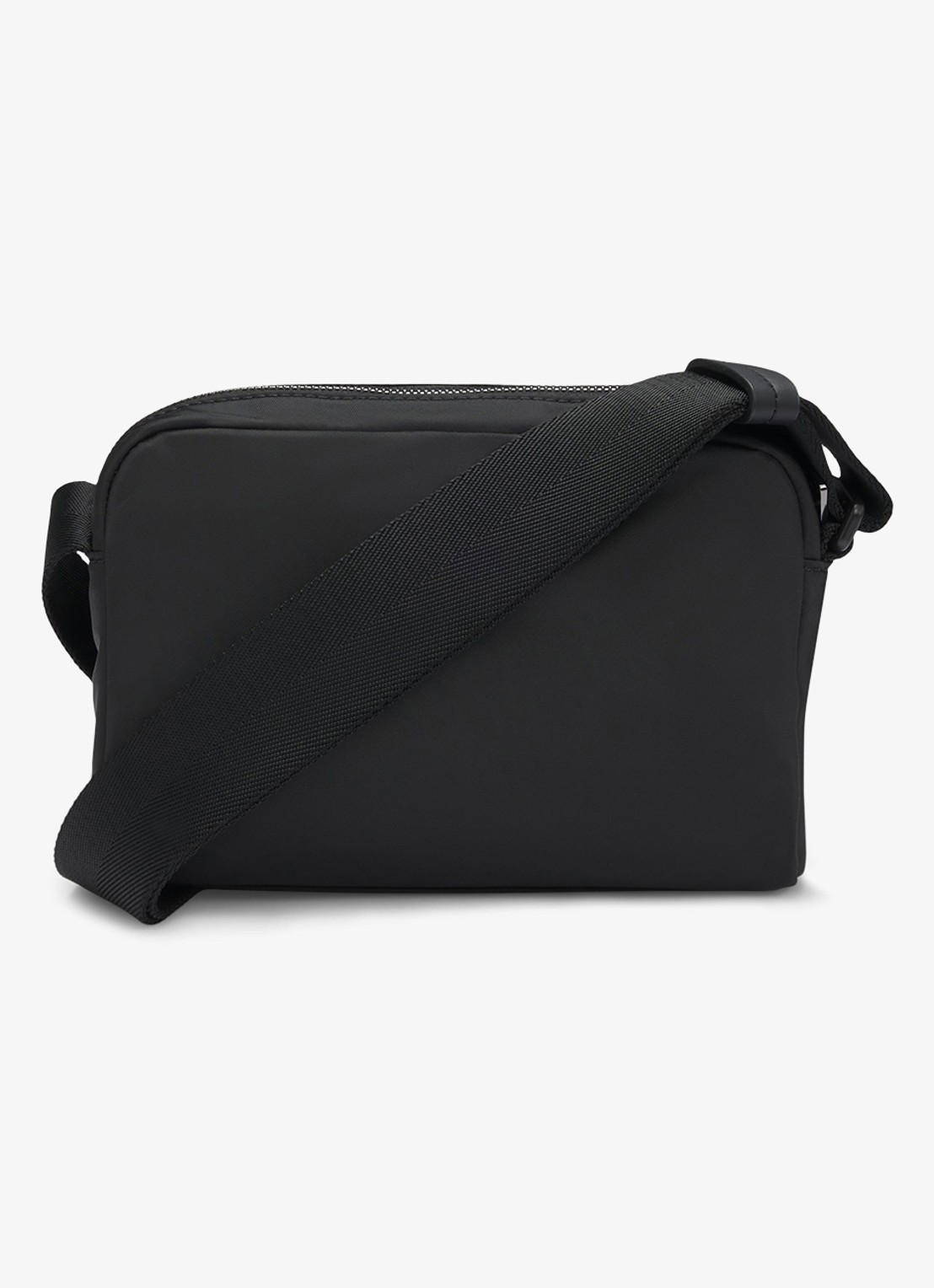 HUGO Crossbodytas met verstelbare schouderriem en logo - detail 2 zwart