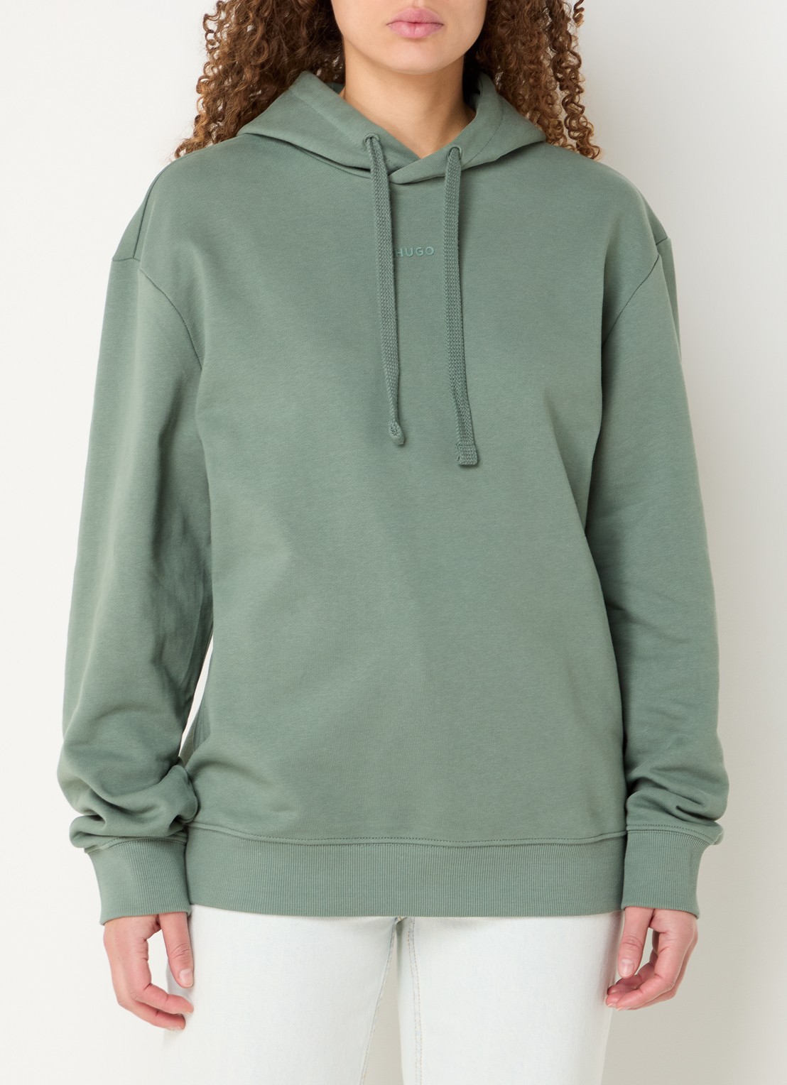 HUGO Dapo 10231445 01  345 - detail 4 open green-343 / groen