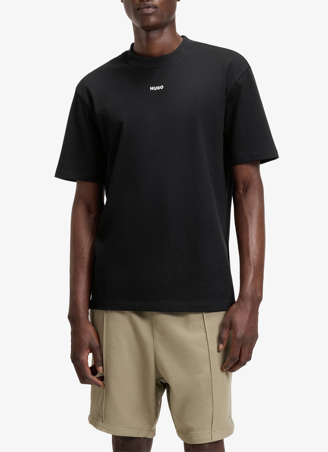 HUGO Dapolino 10248326 01  001 - detail 3 black-001 / zwart