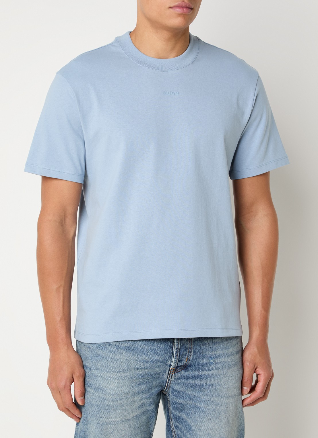 HUGO Dapolino 10248326 01  001 - detail 3 open blue-483 / blauw
