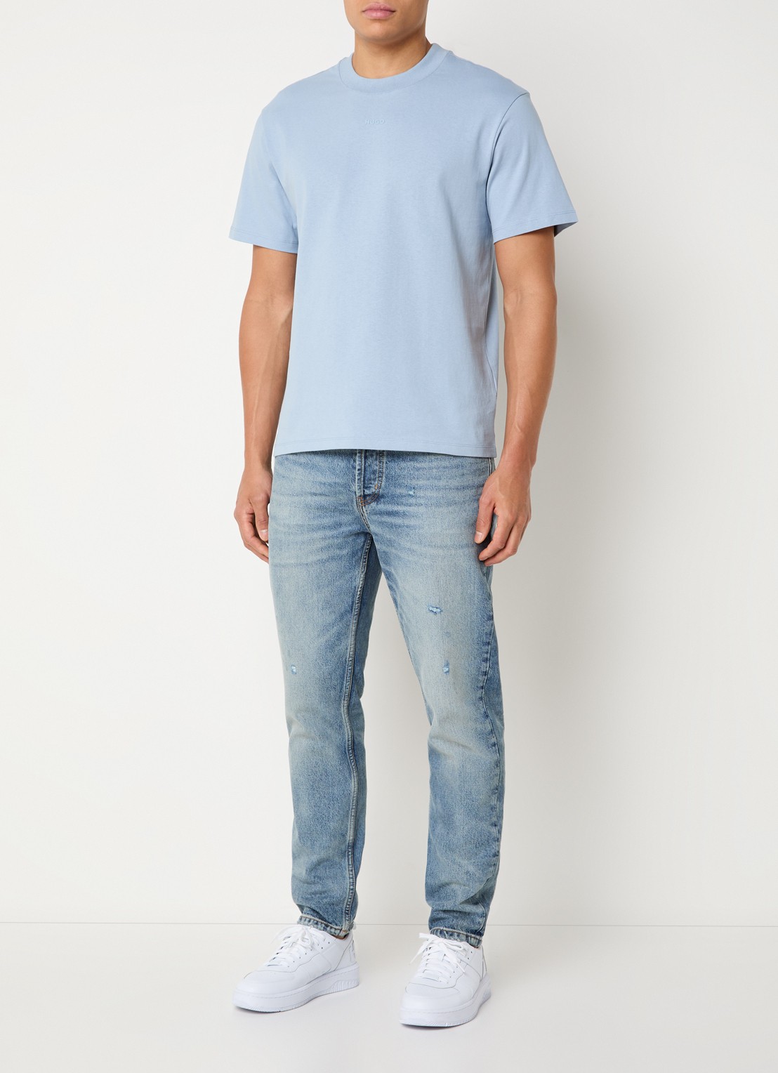 HUGO Dapolino 10248326 01  001 - voorkant 2 open blue-483 / blauw