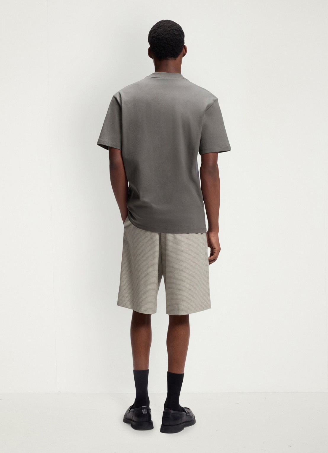 HUGO Dapolino 10248326 01  001 - achterkant 5 dark grey-025 / grijs