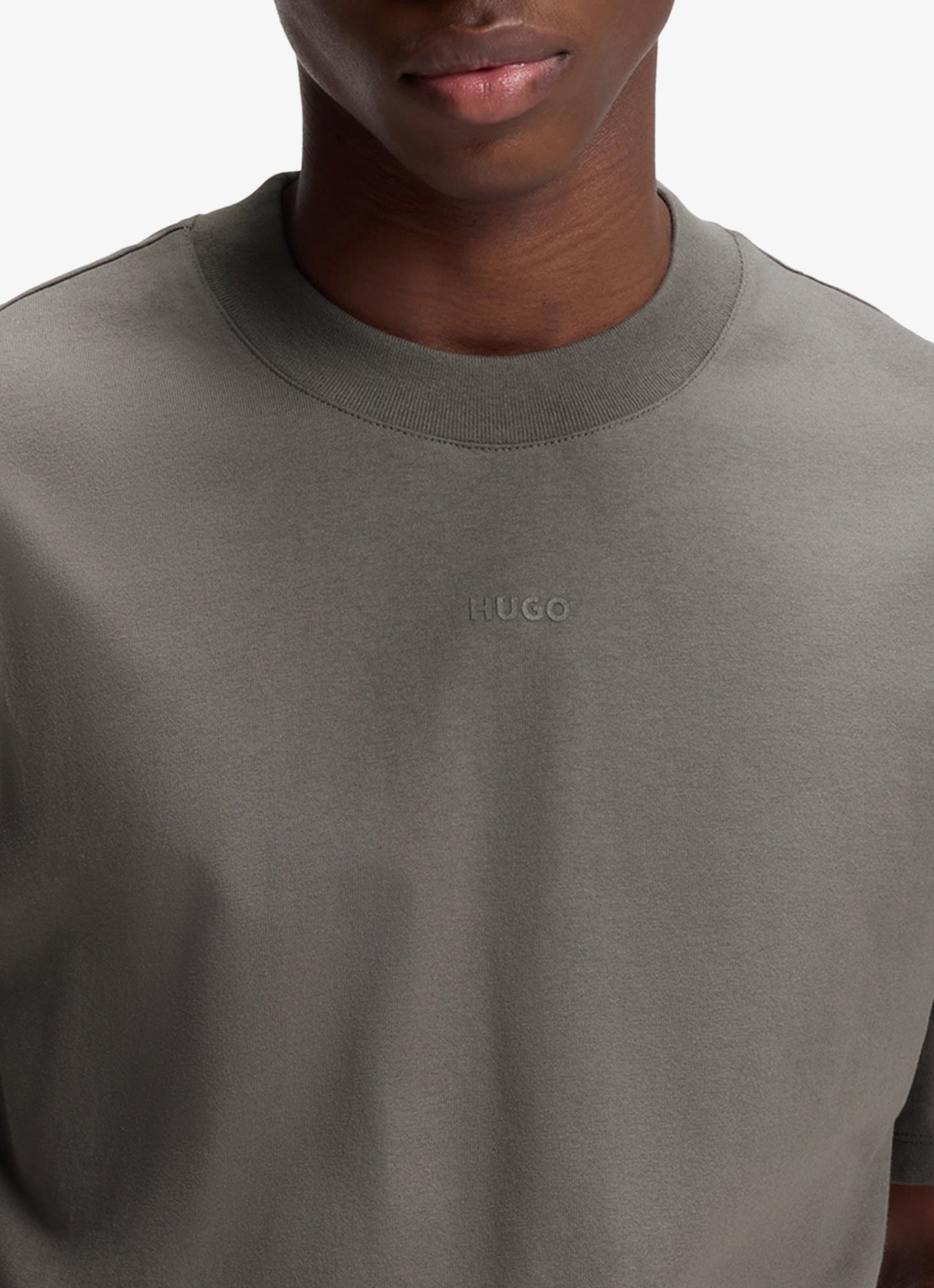 HUGO Dapolino 10248326 01  001 - detail 4 dark grey-025 / grijs