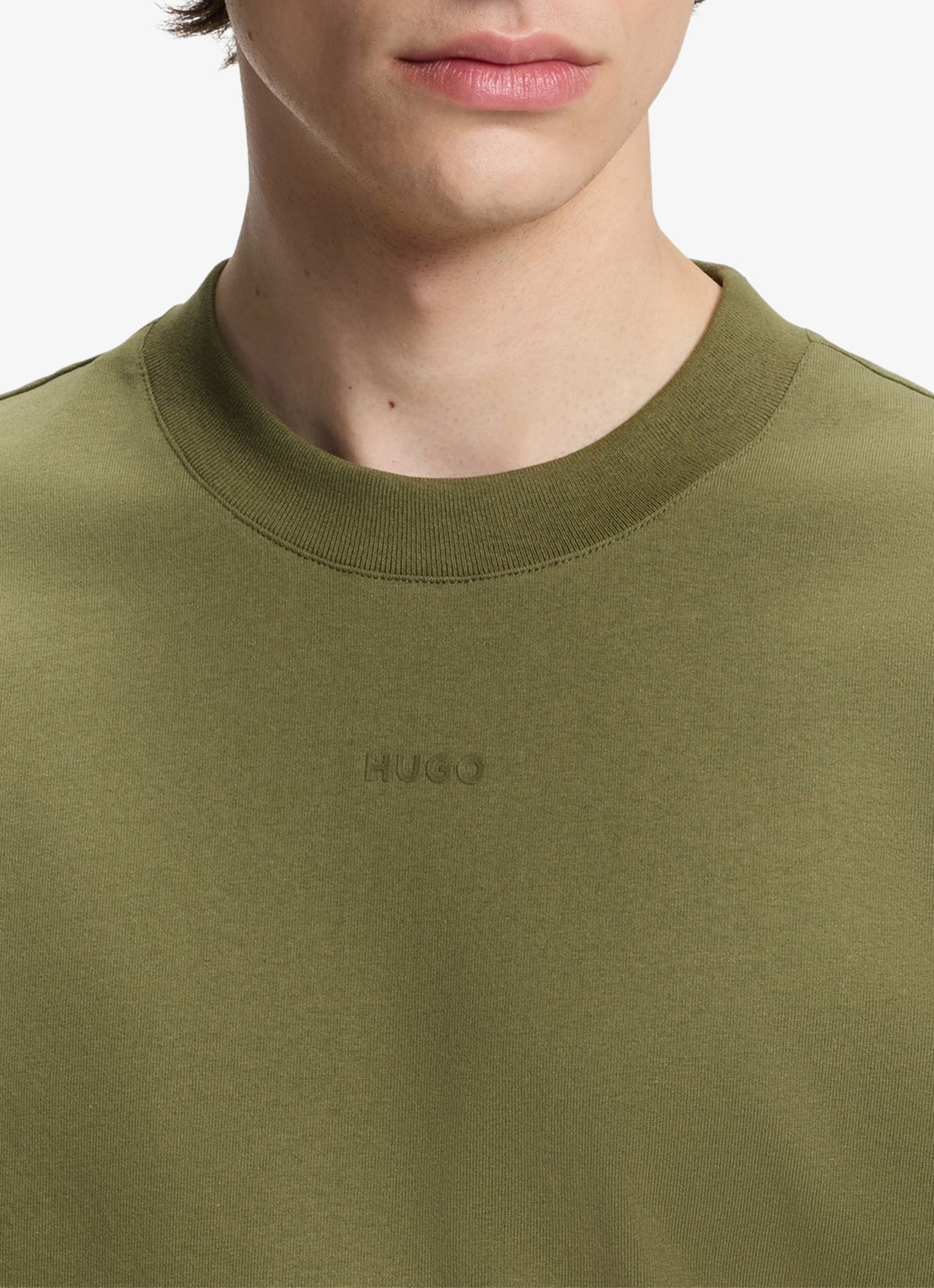 HUGO Dapolino 10248326 01  001 - detail 5 open green-388 / groen