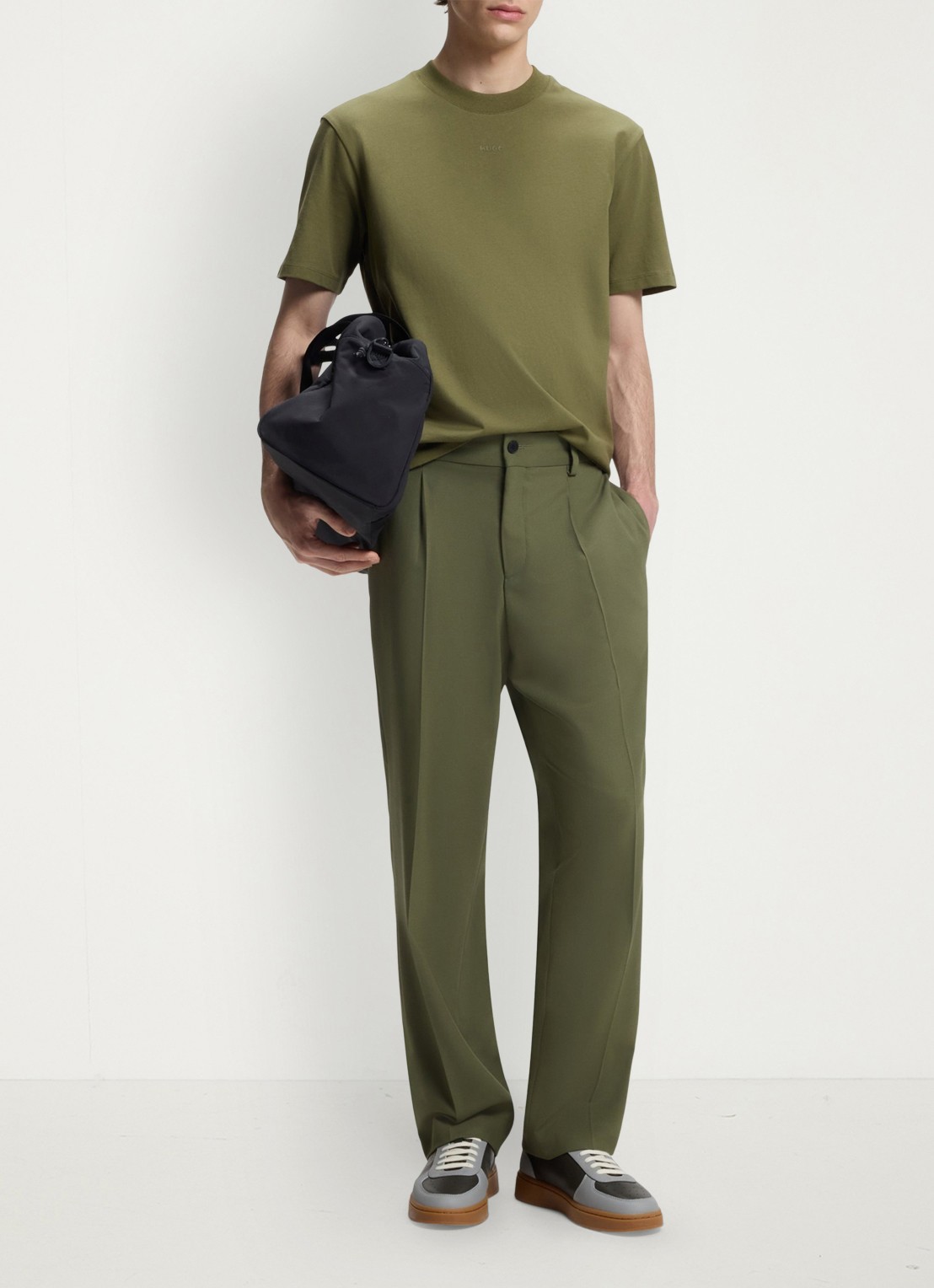 HUGO Dapolino 10248326 01  001 - voorkant 2 open green-388 / groen
