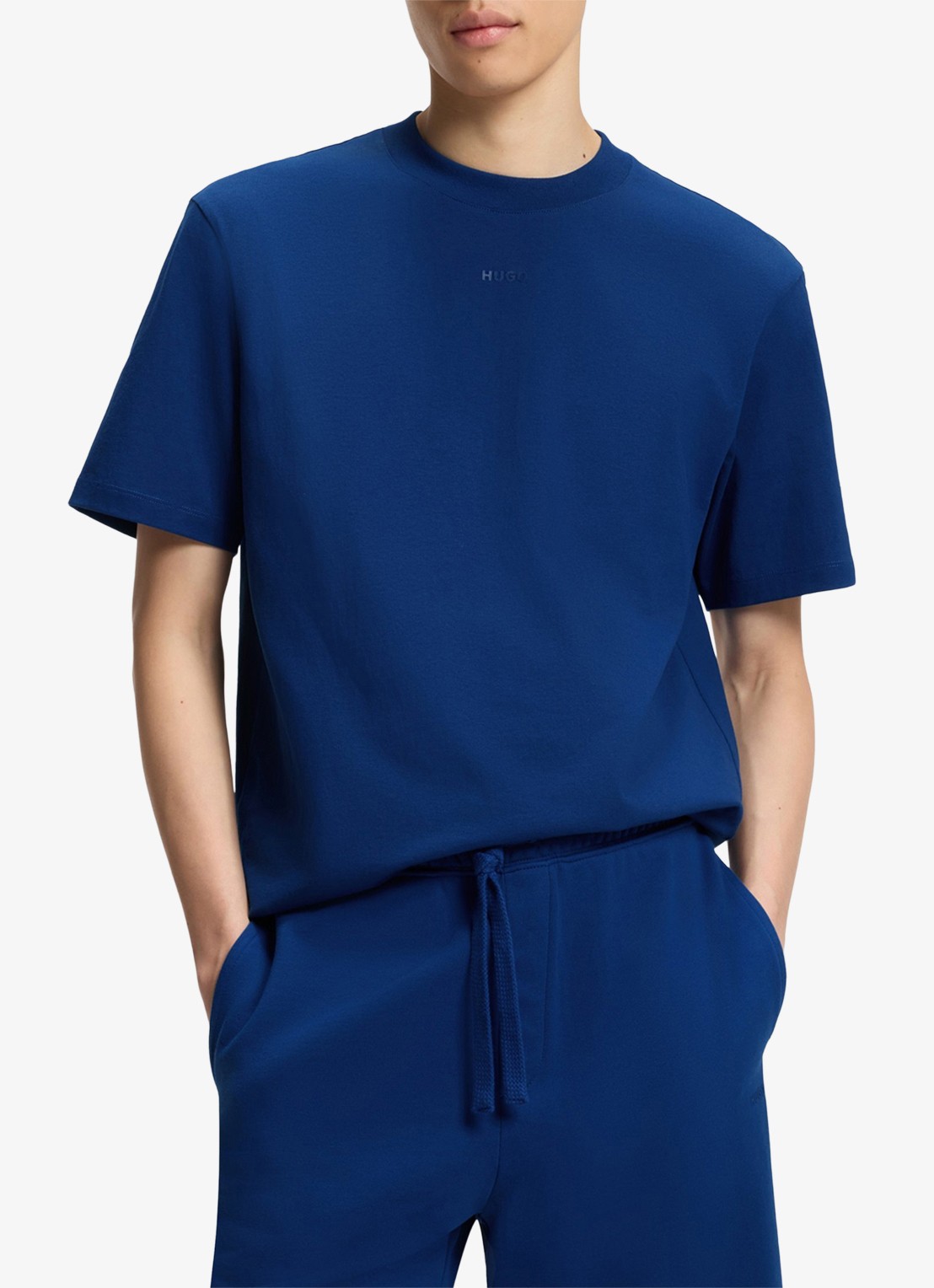 HUGO Dapolino 10248326 01  001 - detail 4 open blue-498 / blauw