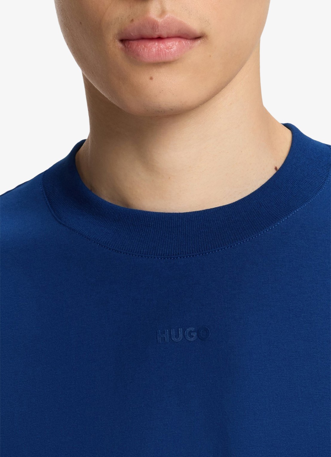 HUGO Dapolino 10248326 01  001 - detail 5 open blue-498 / blauw