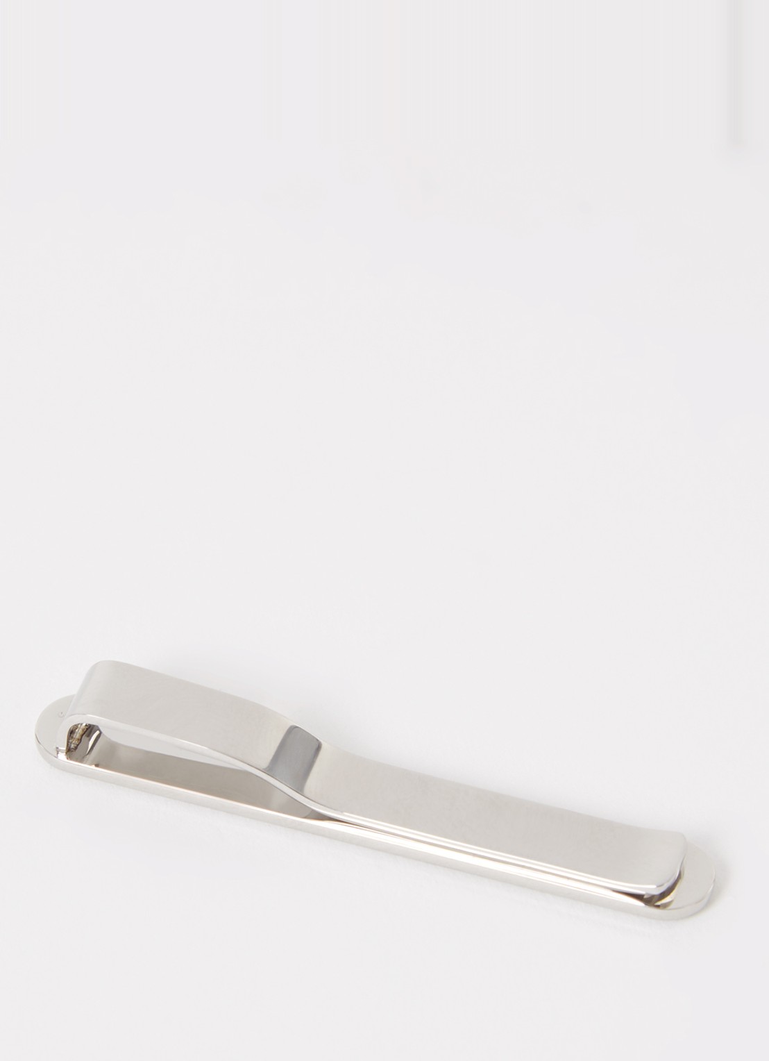 HUGO E-Classic dasspeld met logo - detail 4 zilver