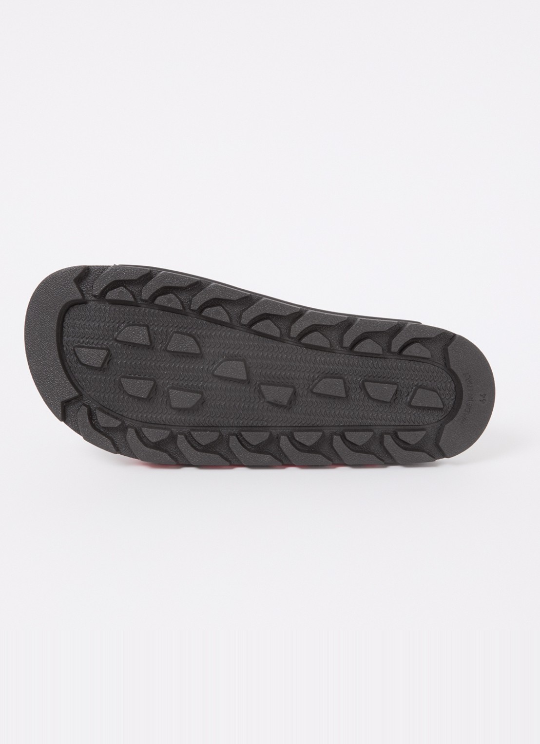 HUGO Evander slipper met logo - detail 6 black-002 / zwart
