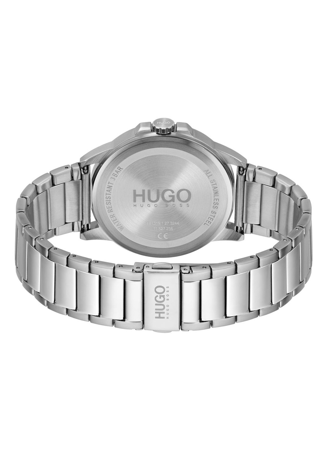 HUGO First horloge HU1530186 - detail 2 zilver