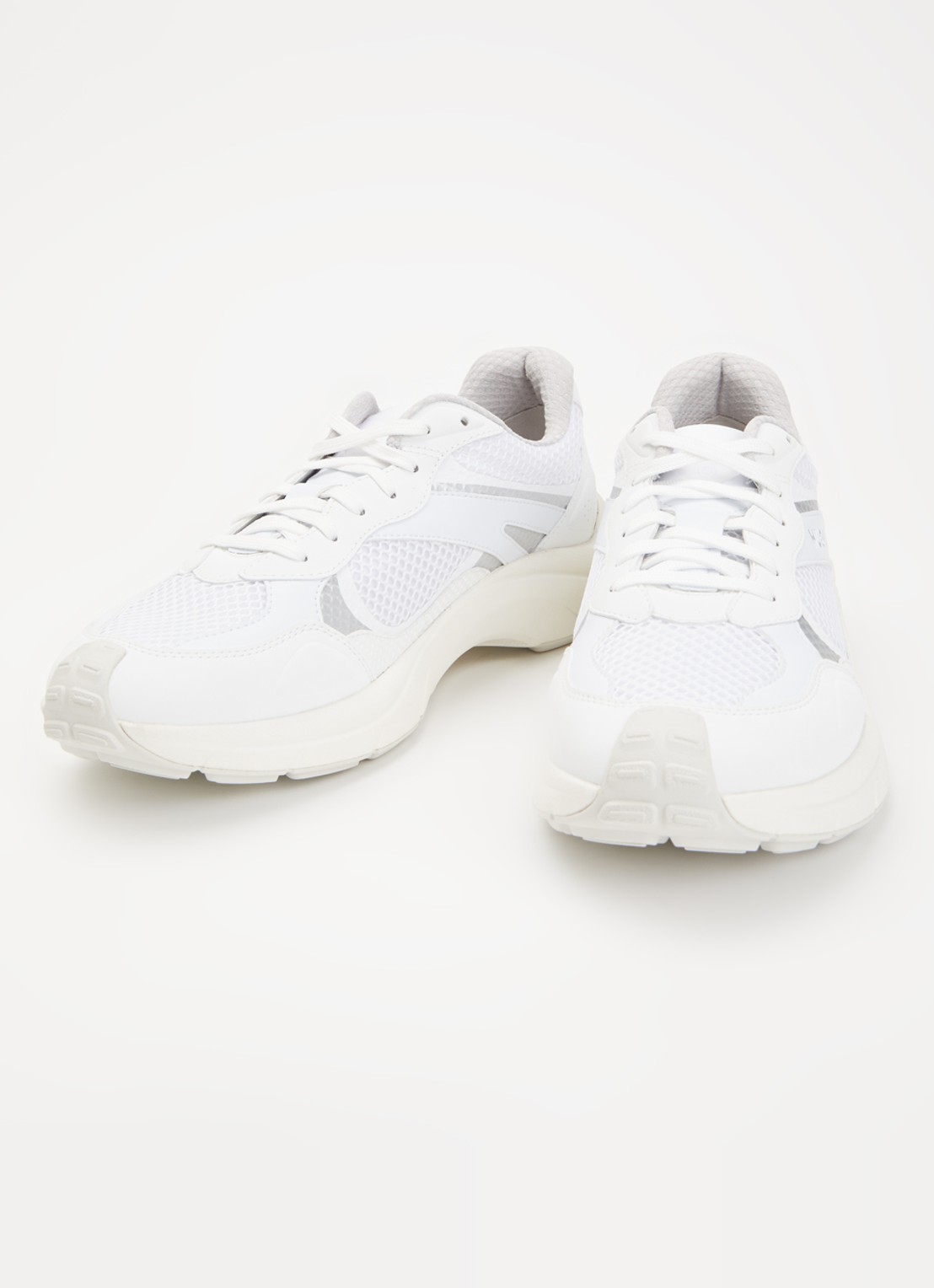 HUGO Go2 sneaker met mesh details - detail 3 wit