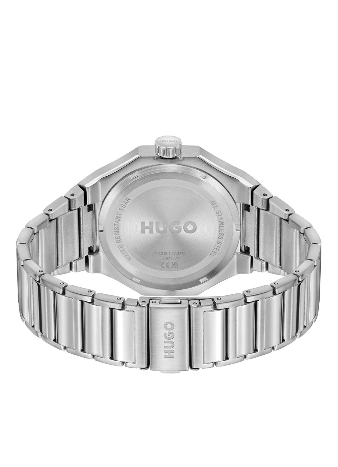 HUGO #Grail Skeleton horloge HU1530377 - detail 2 zilver