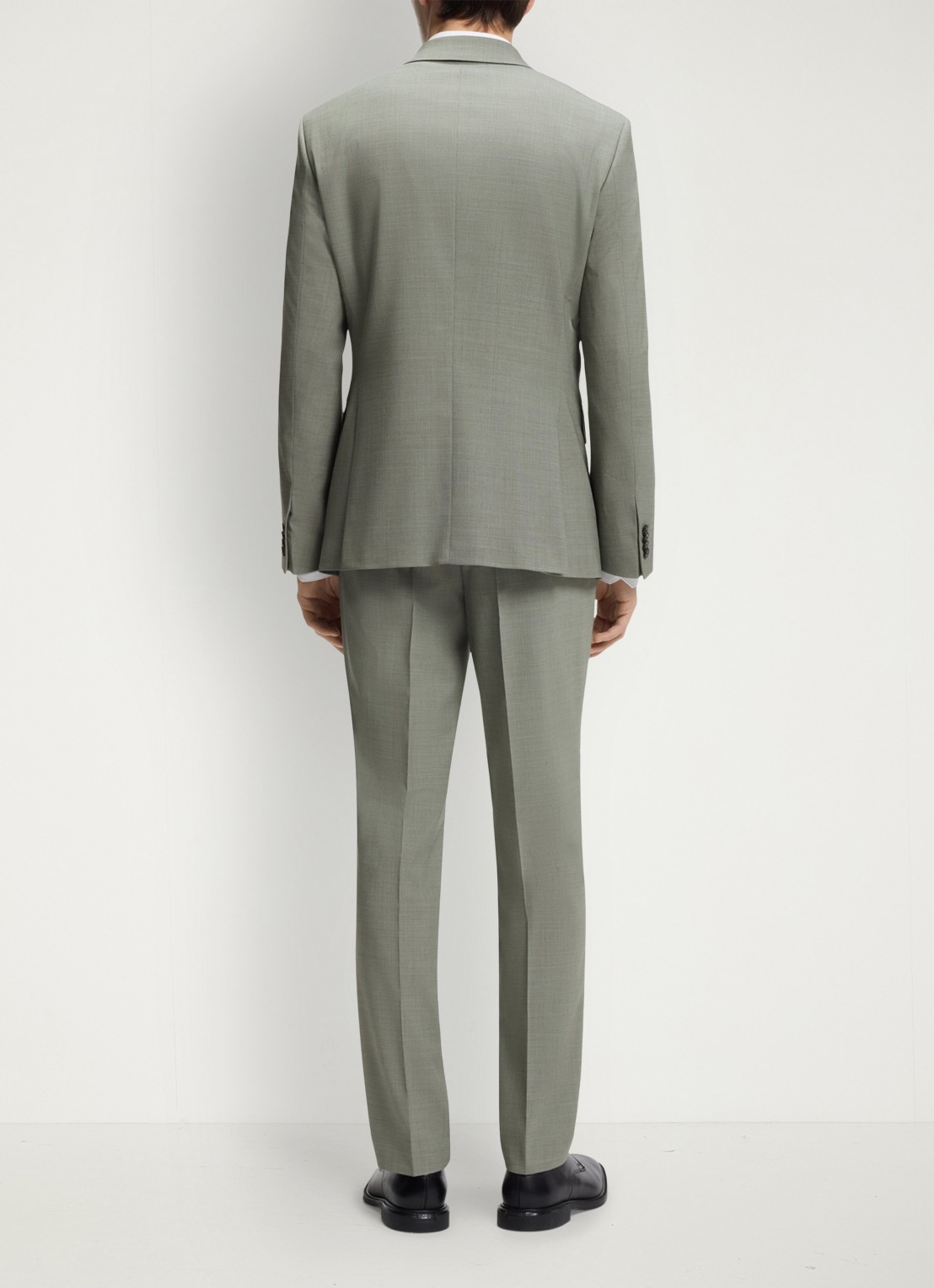 HUGO Henry-Getlin253X slim fit 2-delig pak in wolblend - achterkant light/pastel green-337 / groen