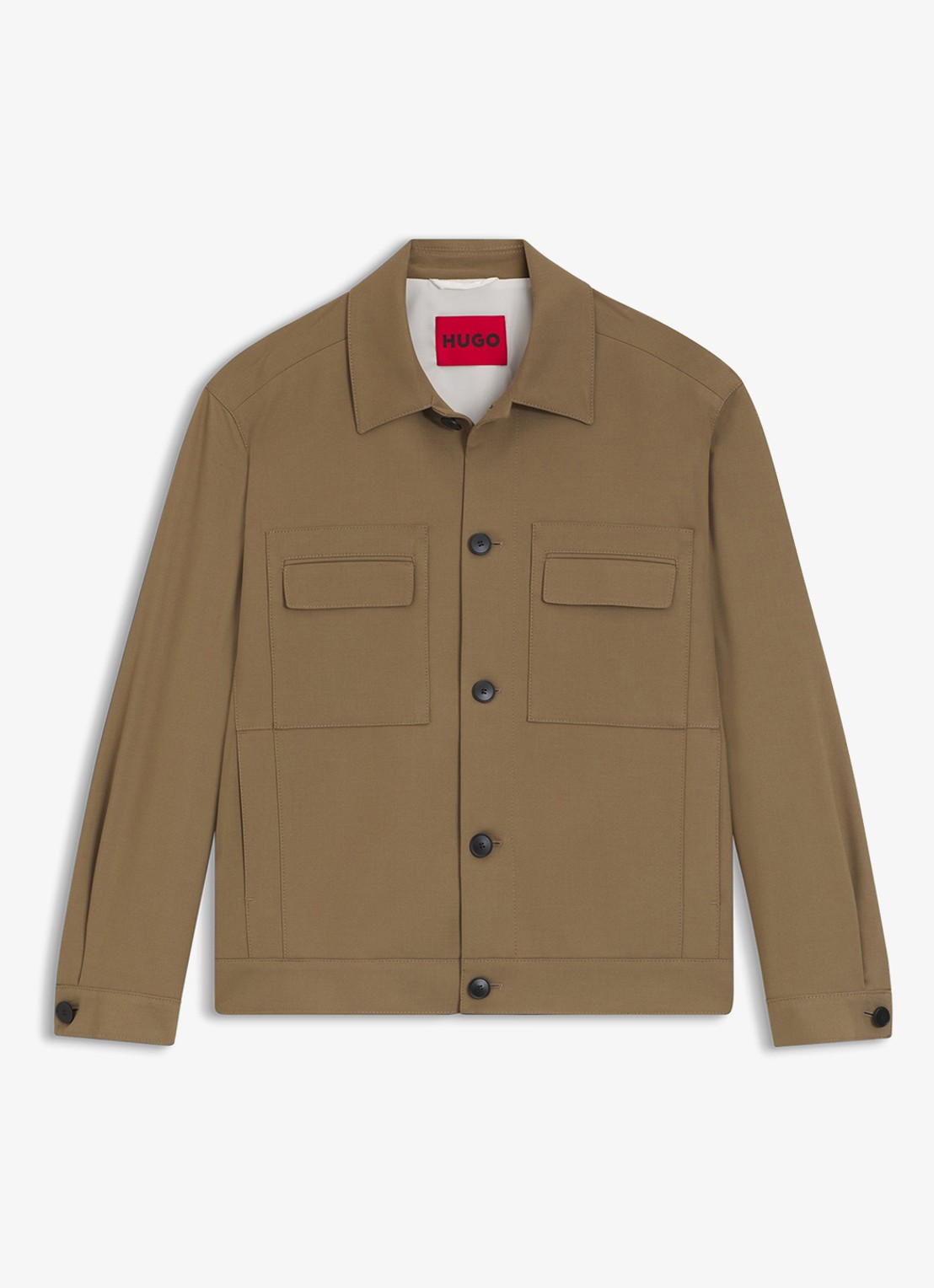 HUGO Jack met borstzakken - voorkant 2 beige overflow-928 / beige