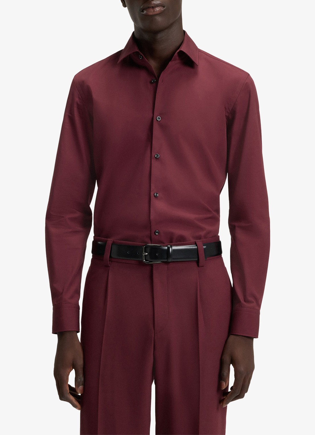 HUGO Kenno 10181991 01  321 - detail dark red-602 / rood