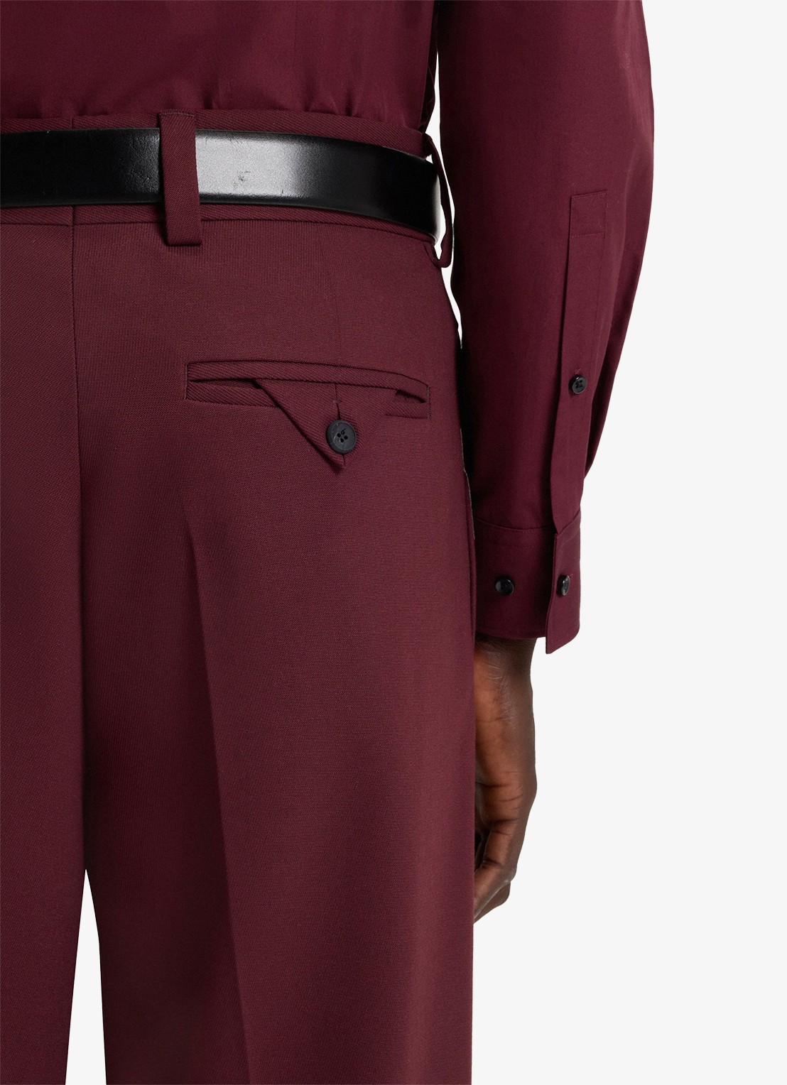 HUGO Kenno 10181991 01  321 - detail 3 dark red-602 / rood