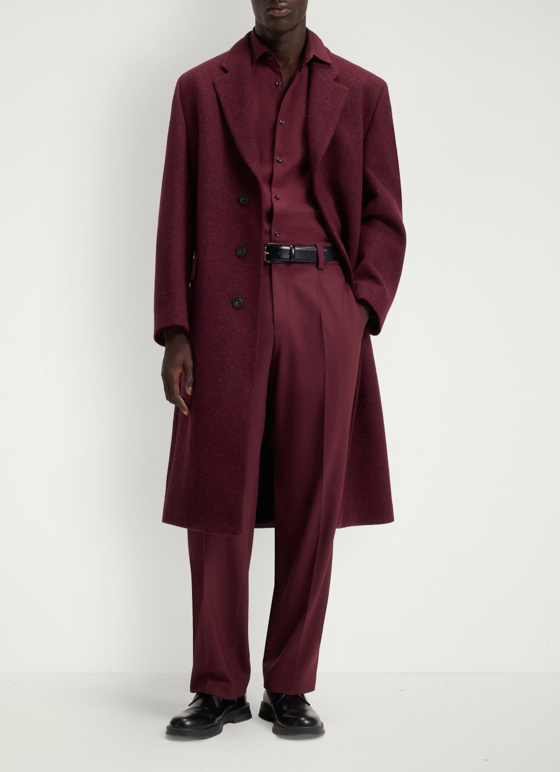 HUGO Kenno 10181991 01  321 - voorkant 5 dark red-602 / rood