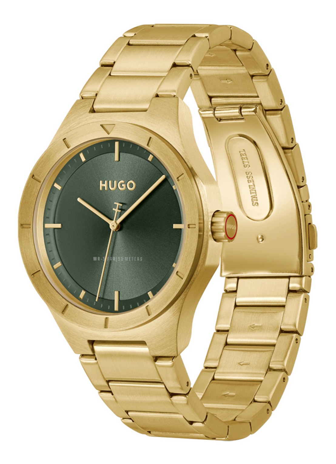 HUGO #LIT horloge HU1530449   - detail 3 goud
