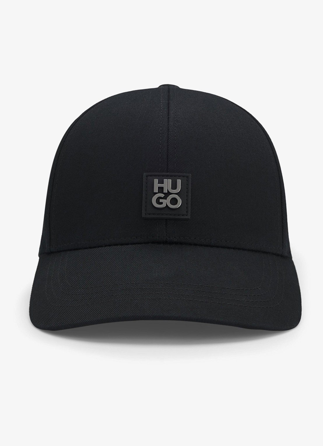 HUGO Pet met logo - detail zwart