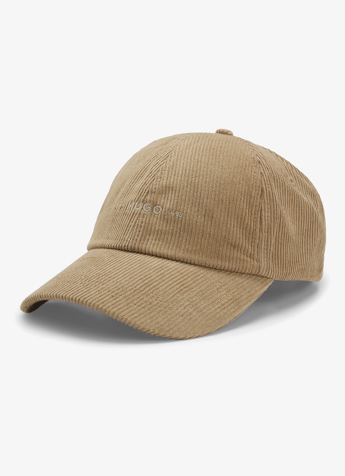 HUGO Pet van corduroy - detail beige