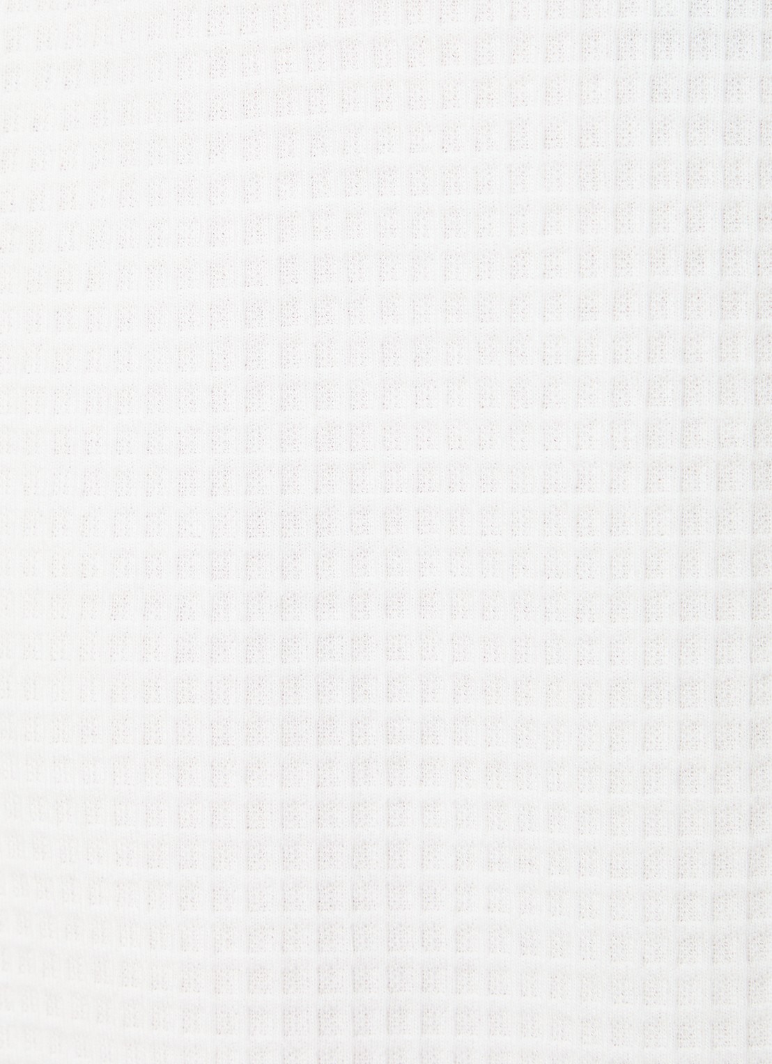 HUGO Pyjamashort met wafelstructuur en logostiksel - detail 3 natural-102 / wit