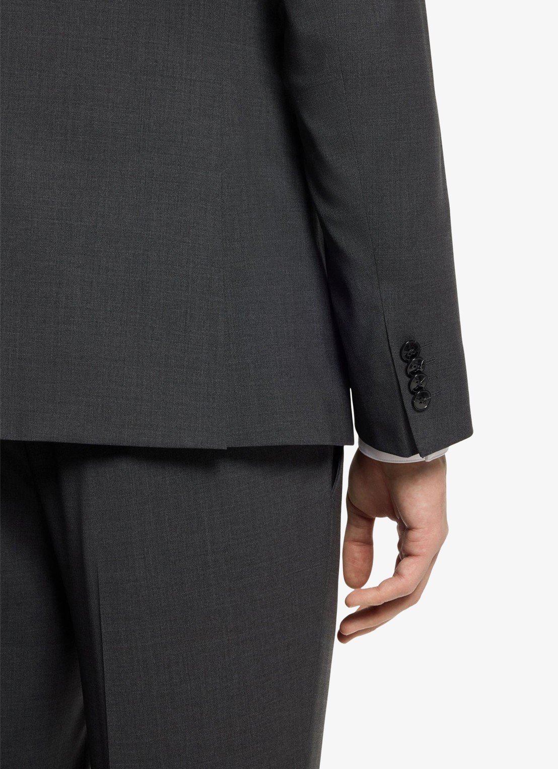 HUGO Regular fit 2-delig pak - detail 5 donkergrijs