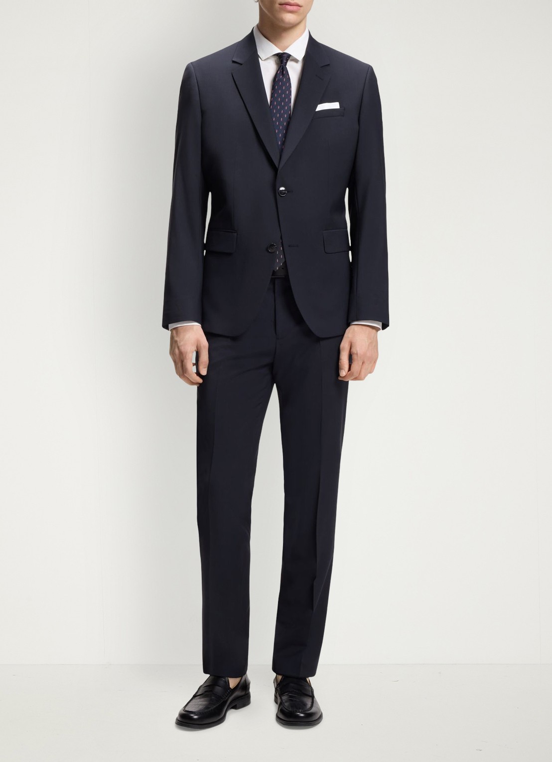 HUGO Regular fit 2-delig pak - detail 2 donkerblauw