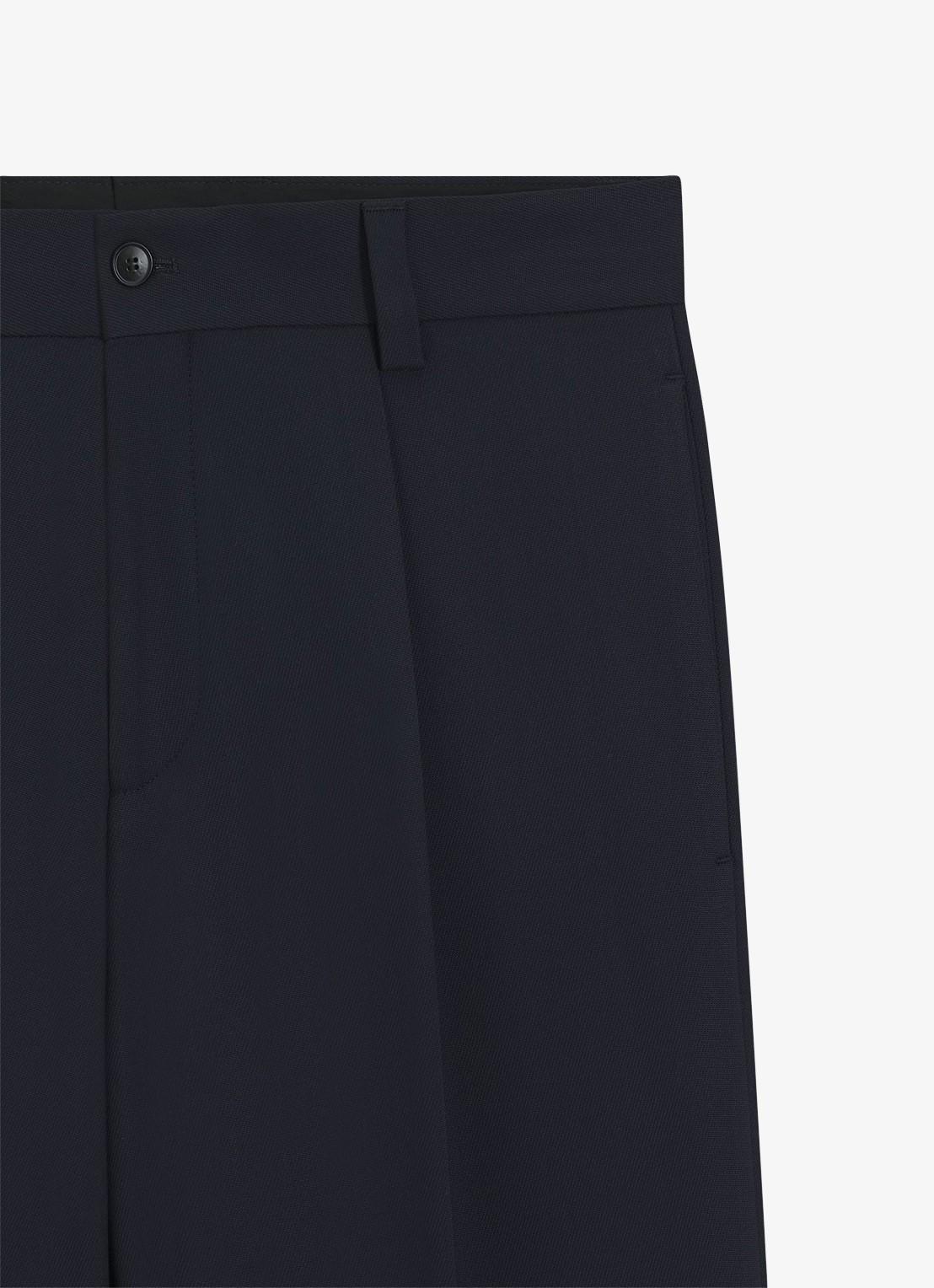 HUGO Regular fit pantalon met steekzakken - detail 7 donkerblauw