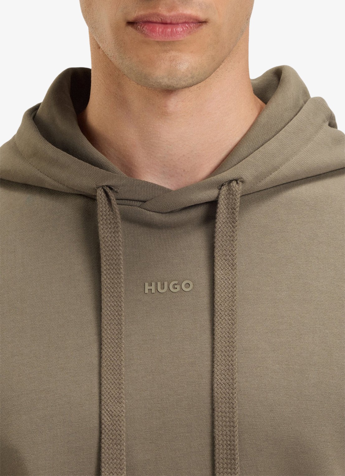 HUGO Relaxed-fit trainingspak met logoprints - detail 3 zand