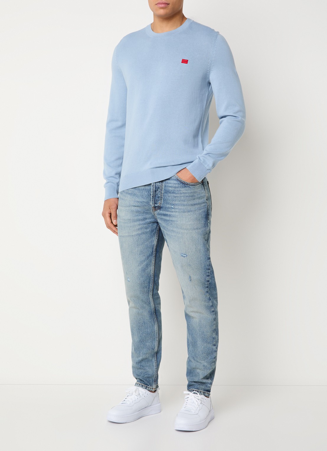 HUGO San Cassius-C1 10243453 01  00 - voorkant 2 blauwgrijs