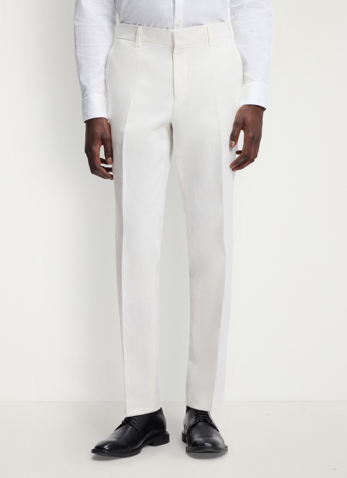 HUGO Slim fit 2-delig pak in katoenblend - detail 7 natural-102 / wit