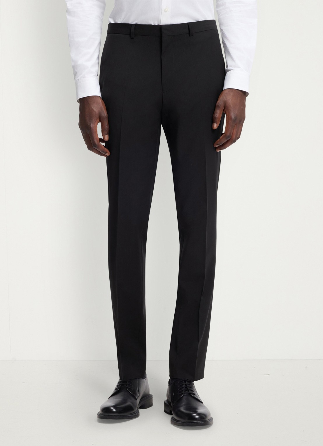 HUGO Slim-fit 2-delig pak in wolblend - detail 7 zwart