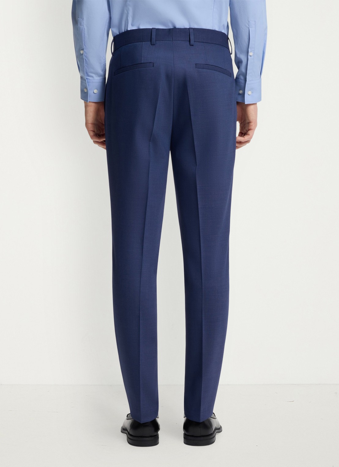 HUGO Slim fit 2-delig pak in wolblend - detail 8 donkerblauw