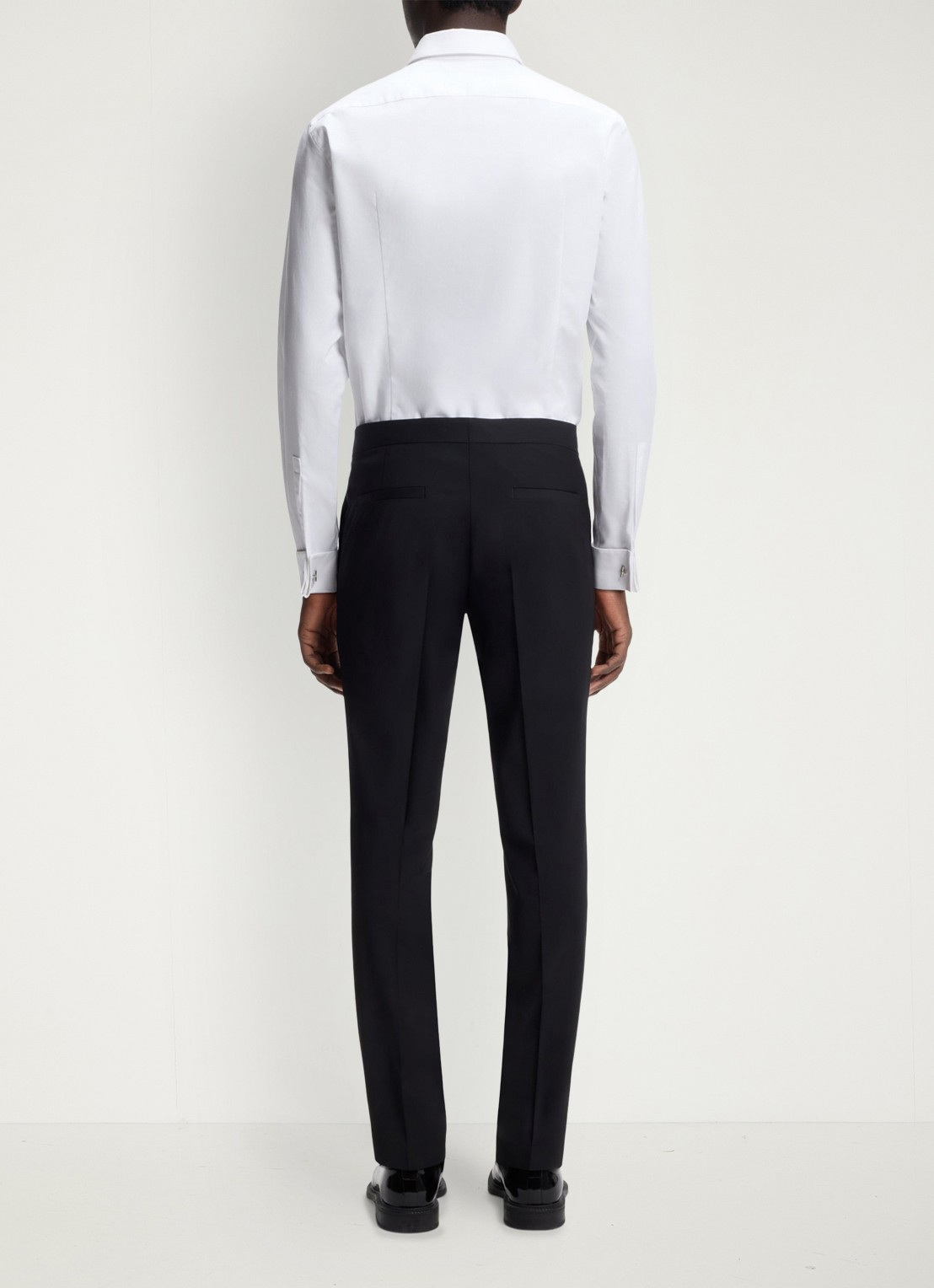 HUGO Slim fit overhemd van katoen - achterkant 6 wit