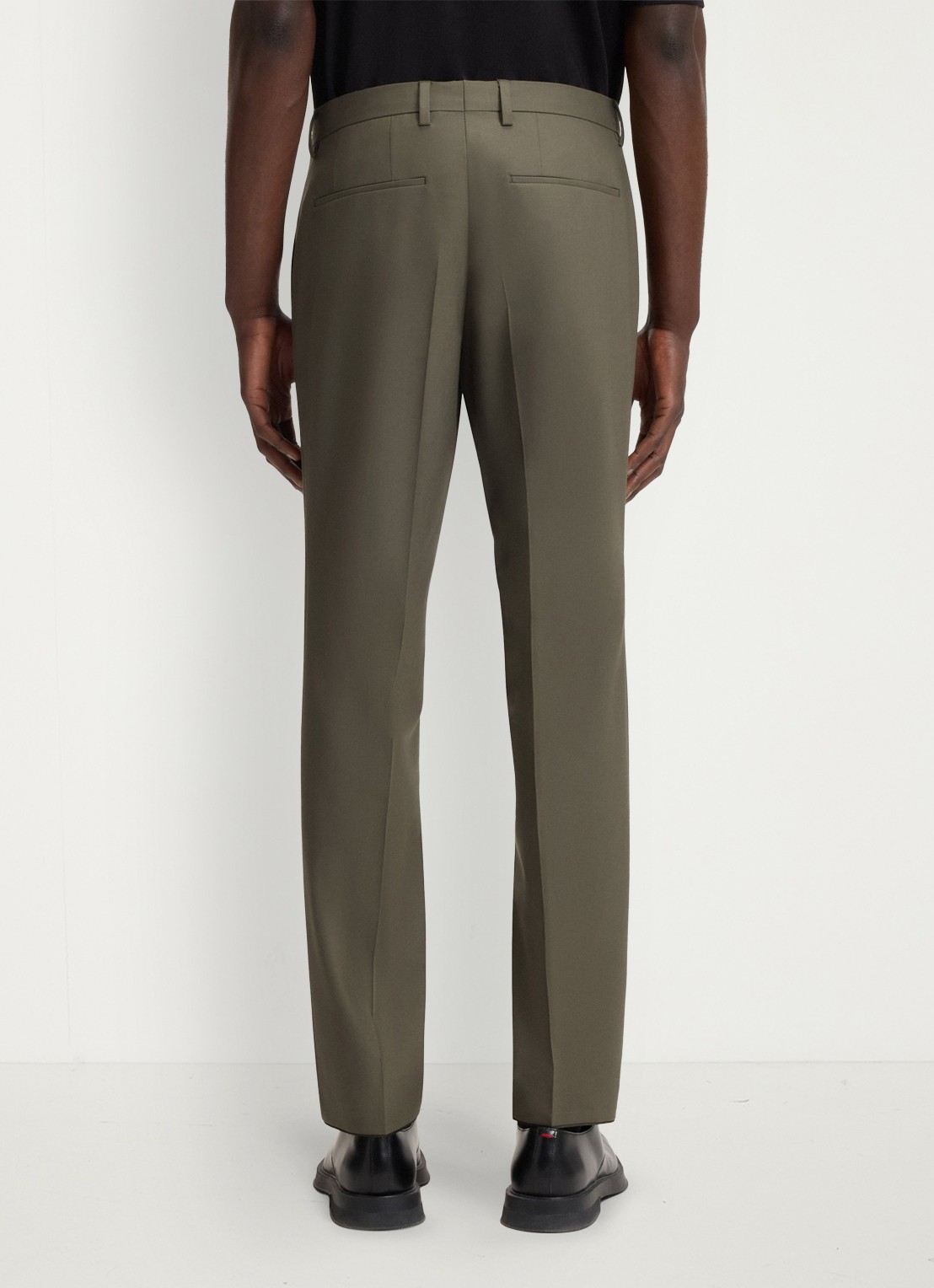HUGO Slim-fit pak van een wolmix met hoogwaardige stretch - detail 6 groen
