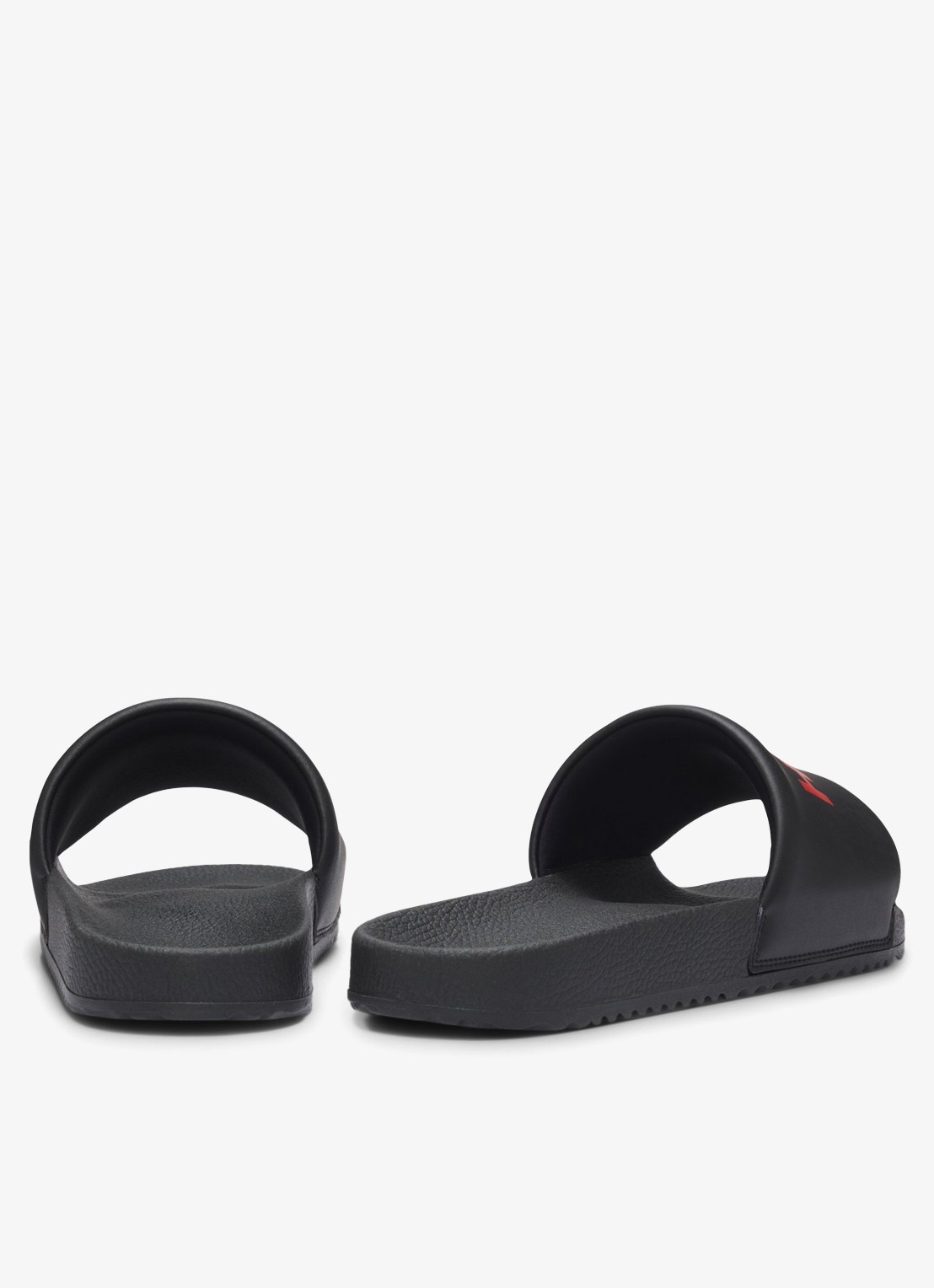 HUGO Slipper met logo - detail 8 zwart