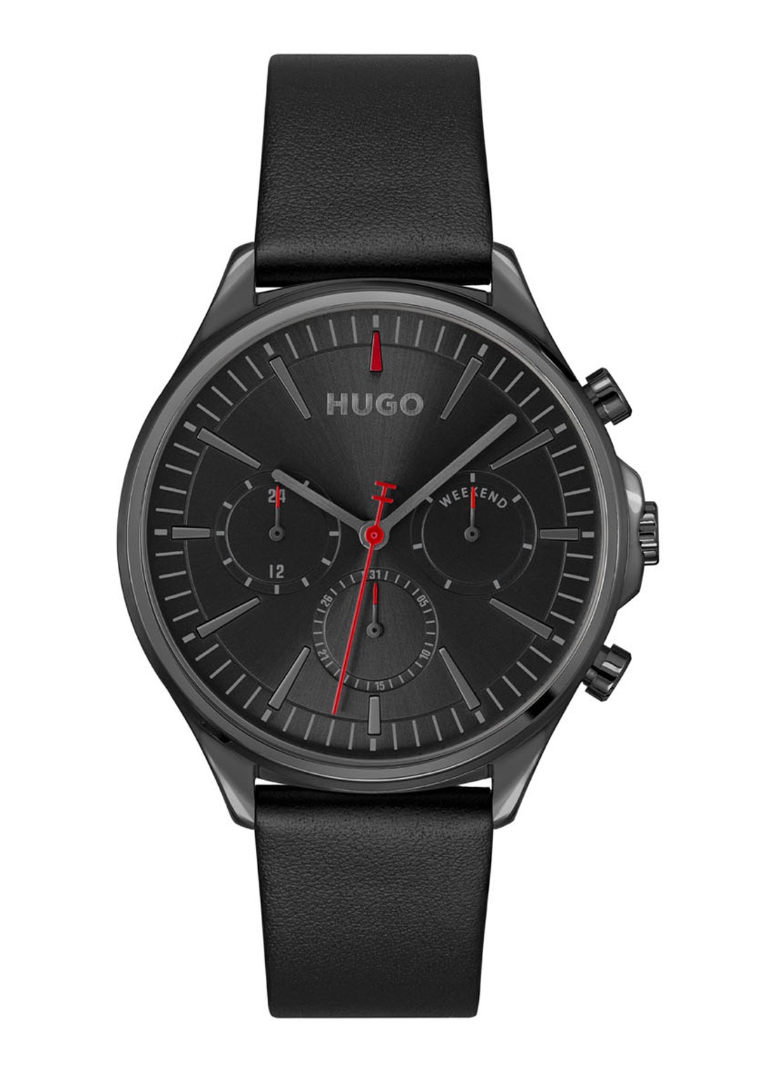 HUGO Smash Multi horloge HU1530408  - voorkant zwart