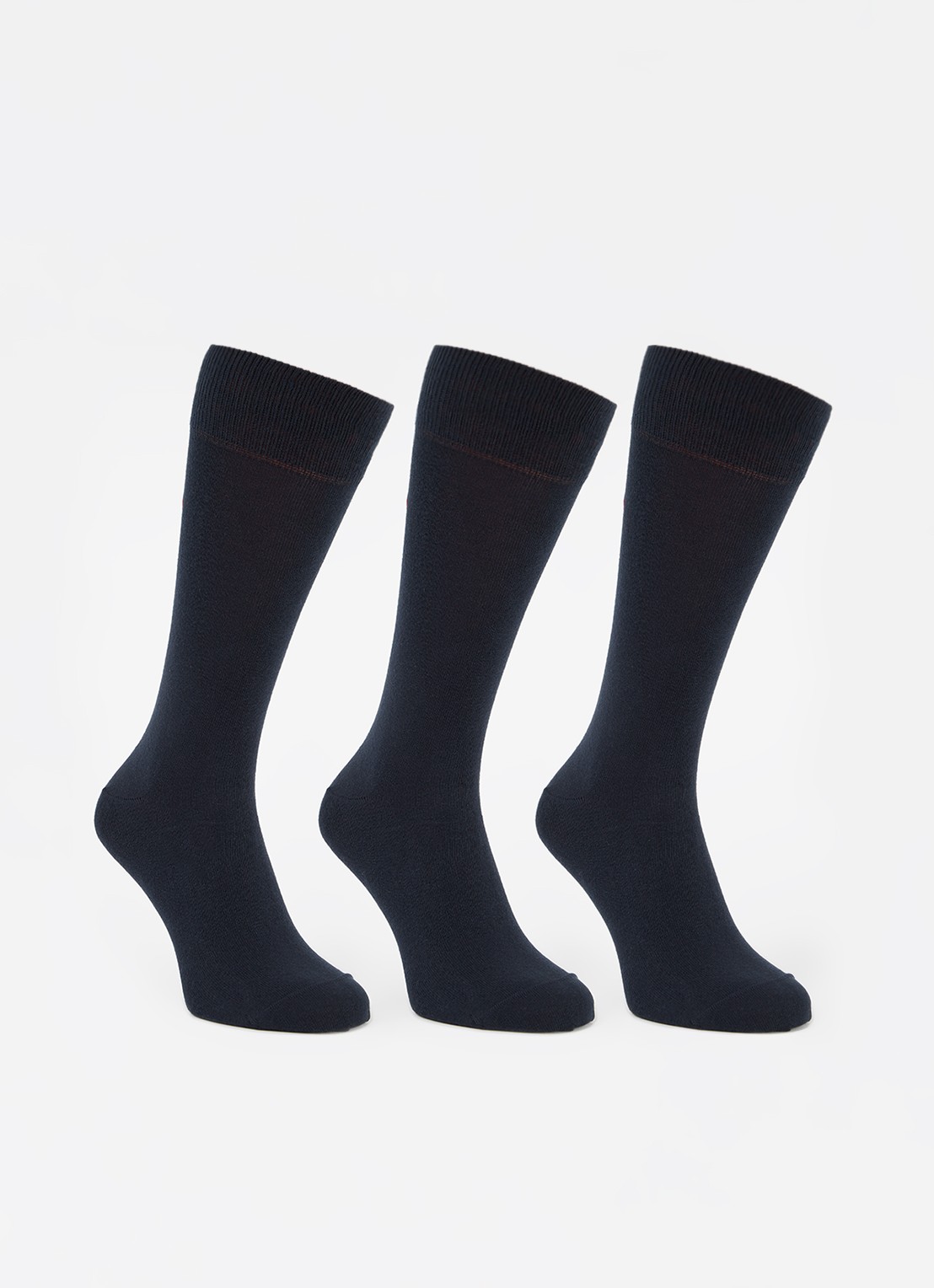 HUGO Sokken met logo in 3-pack - voorkant dark blue-401 / blauw