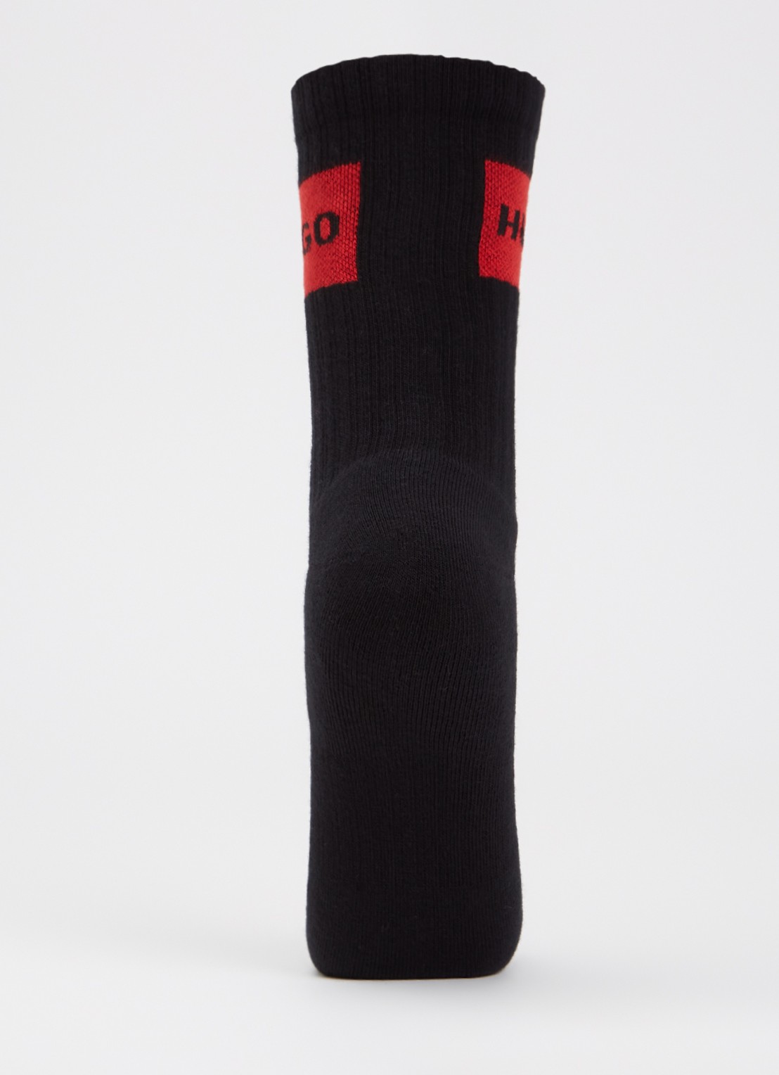 HUGO Sportsokken met logo in 2-pack - voorkant 2 roze