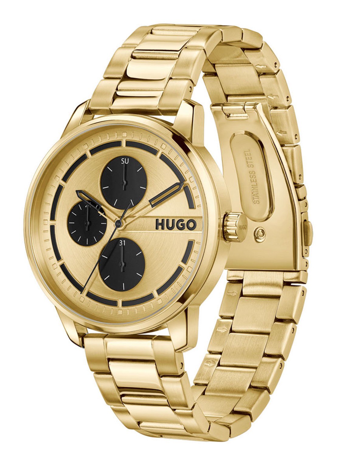 HUGO Stamp Multi horloge HU1530385  - detail 2 goud