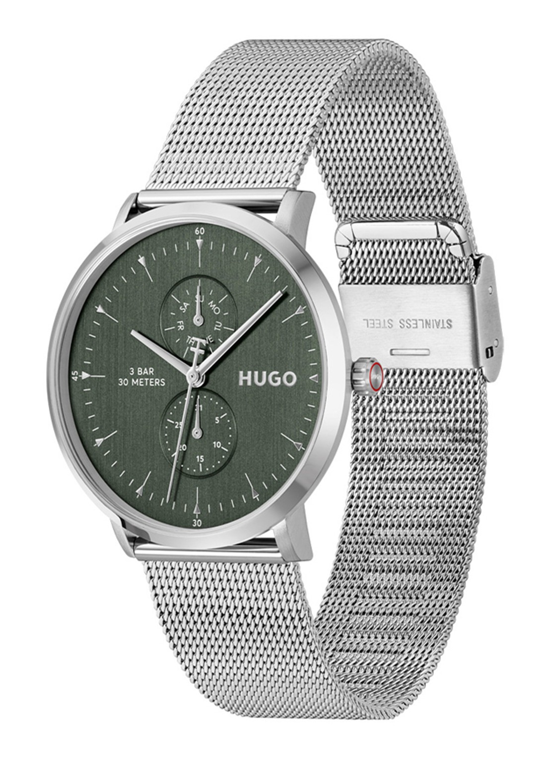 HUGO #STYLE horloge HU1530455  - detail zilver
