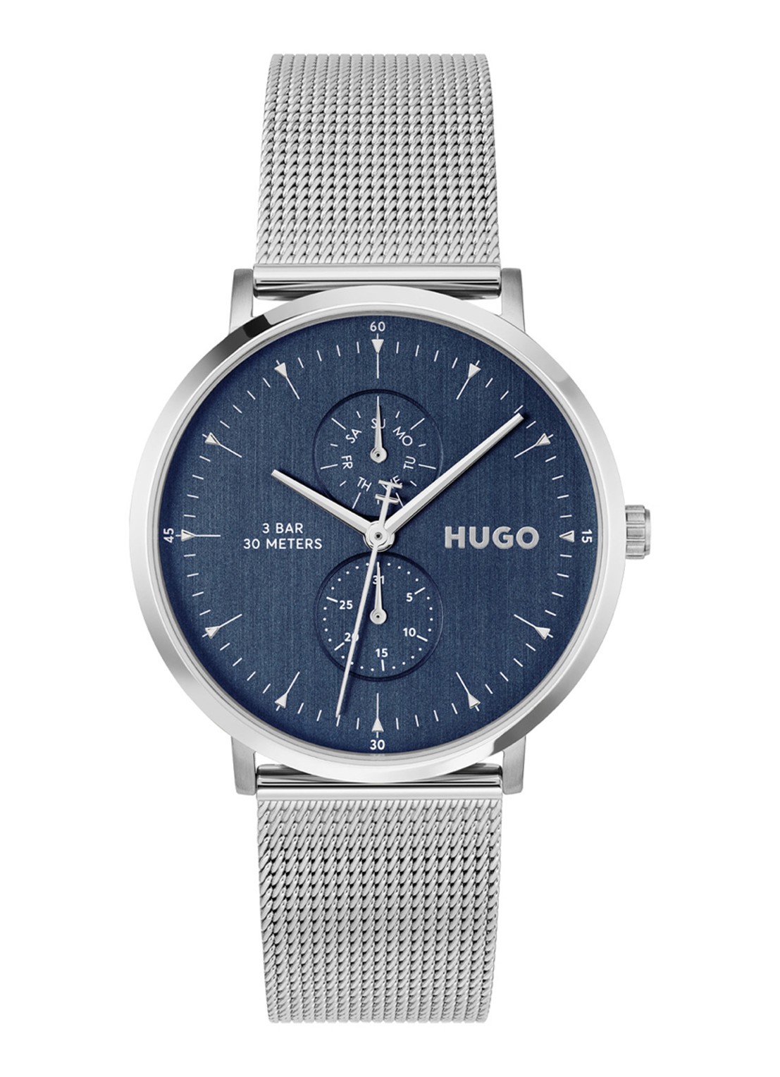 HUGO #STYLE horloge HU1530457 - voorkant zilver