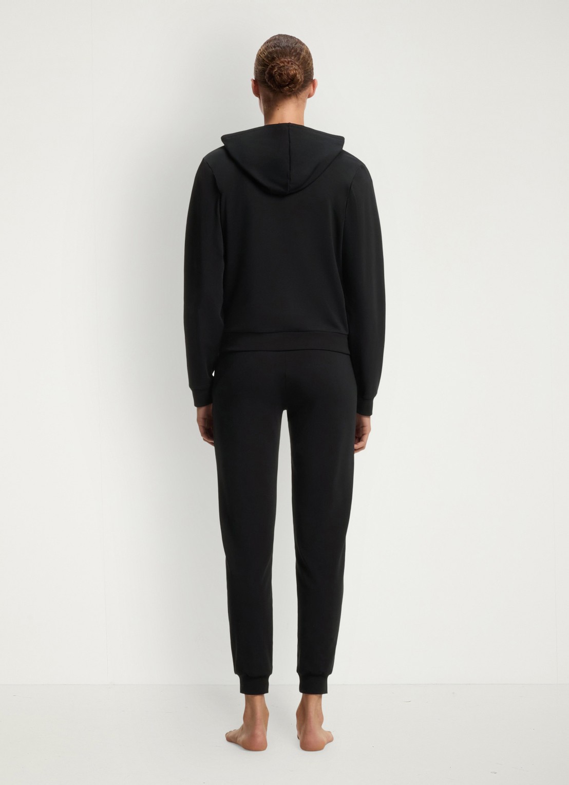 HUGO Sweatvest met capuchon - achterkant 5 zwart