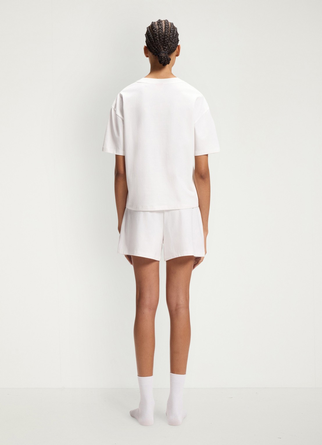 HUGO T-shirt met logo - achterkant wit